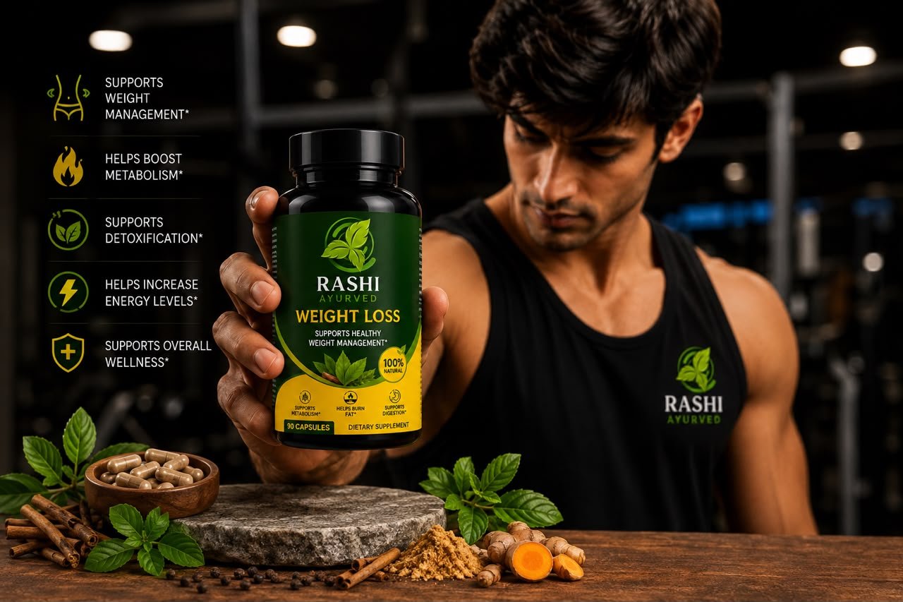 Rashi Ayurved Weight Loss Capsules (90 Capsules) - Image 2