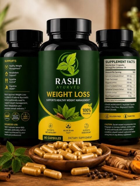 Rashi Ayurved Weight Loss Capsules